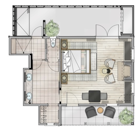 Jasmine Cottage Floor Plan