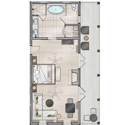 Julia Suite Floor Plan