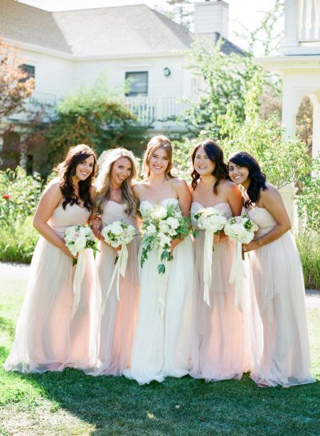 Bridal party group photo