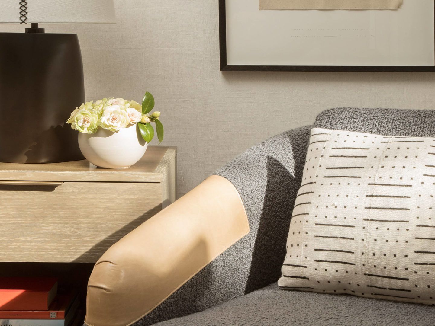 Guestroom seating vignette