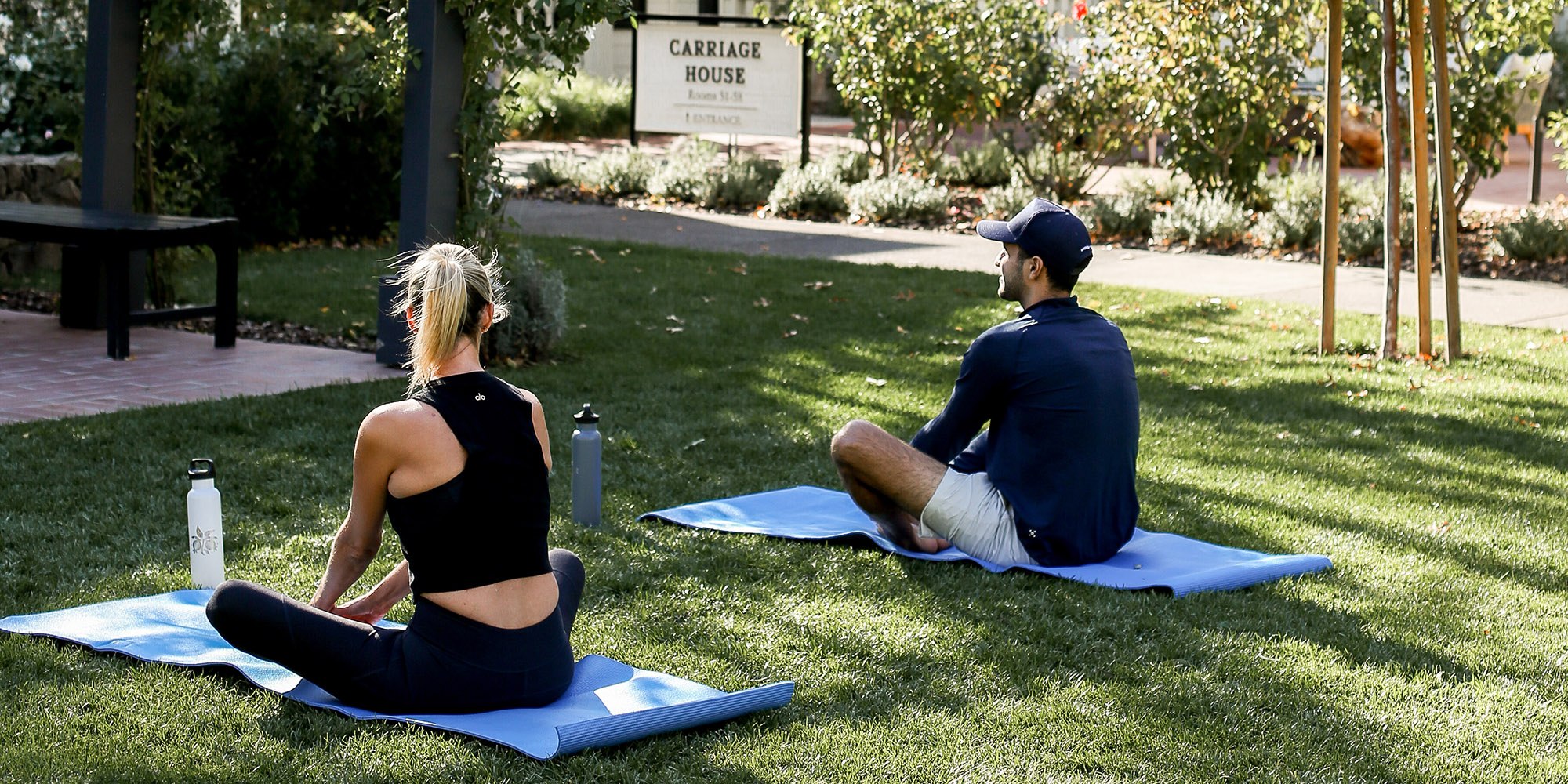 Yoga on the West Lawn at MacArthur Place