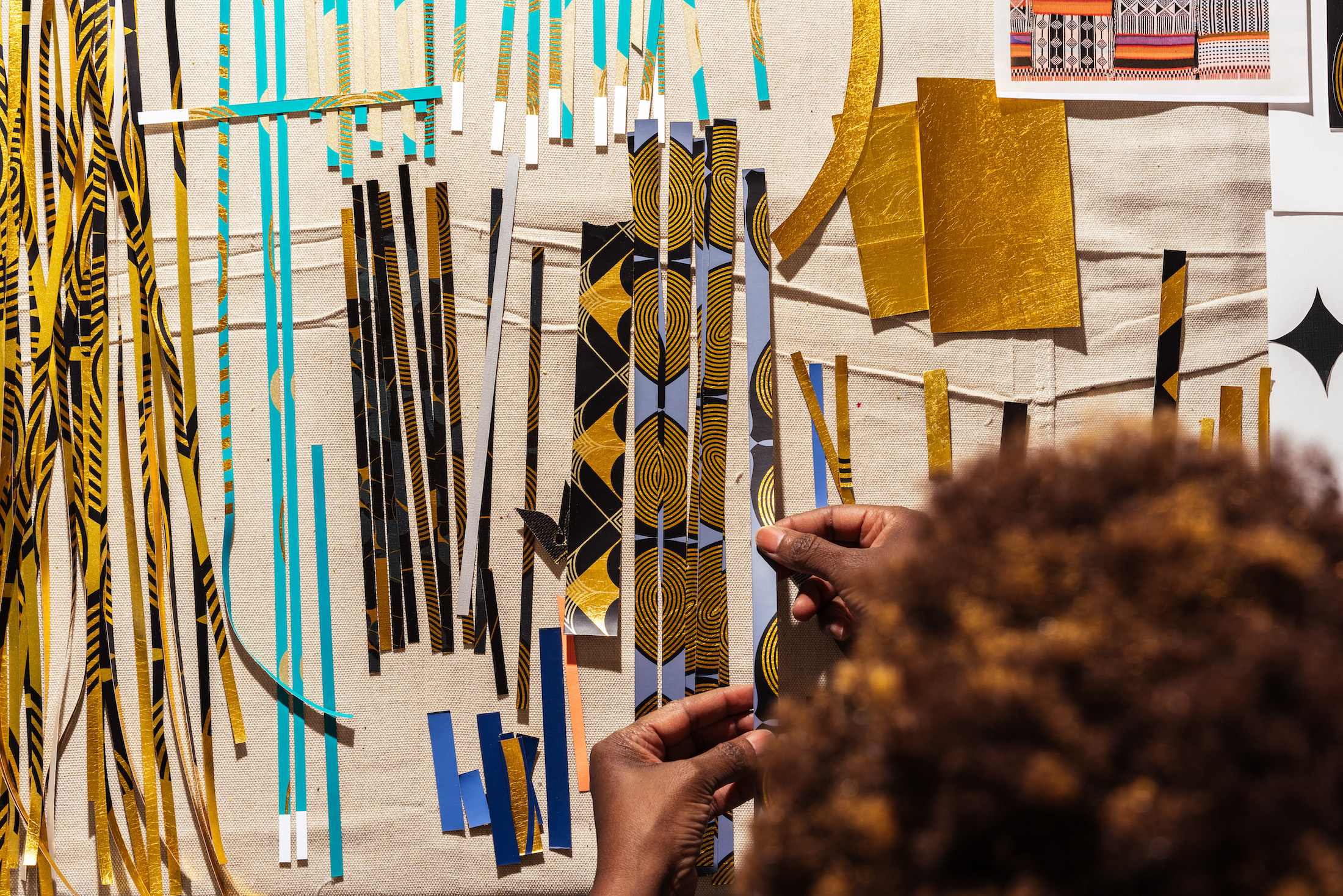 Art Process of Lisa Hunt, photo by Emma K Morris
